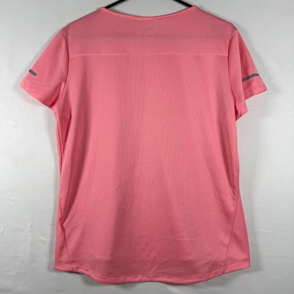 Adidas Climalite Running Shirt Womens XL Pink Athletic Top - Picture 2 of 8